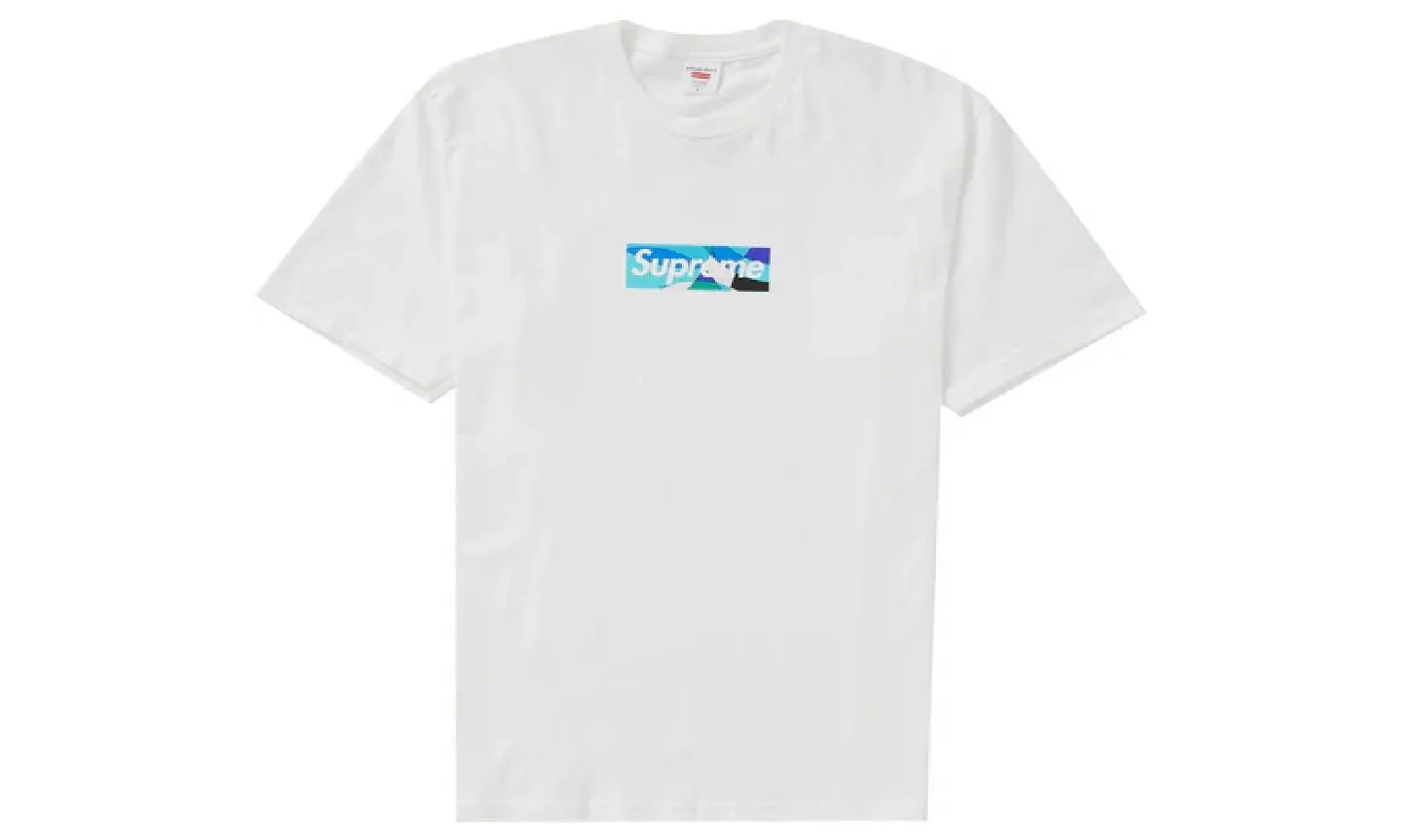 Supreme Emilio Pucci Box Logo T-Shirt White/Blue