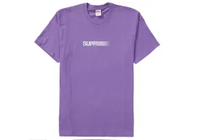 Supreme Motion T-Shirt Purple