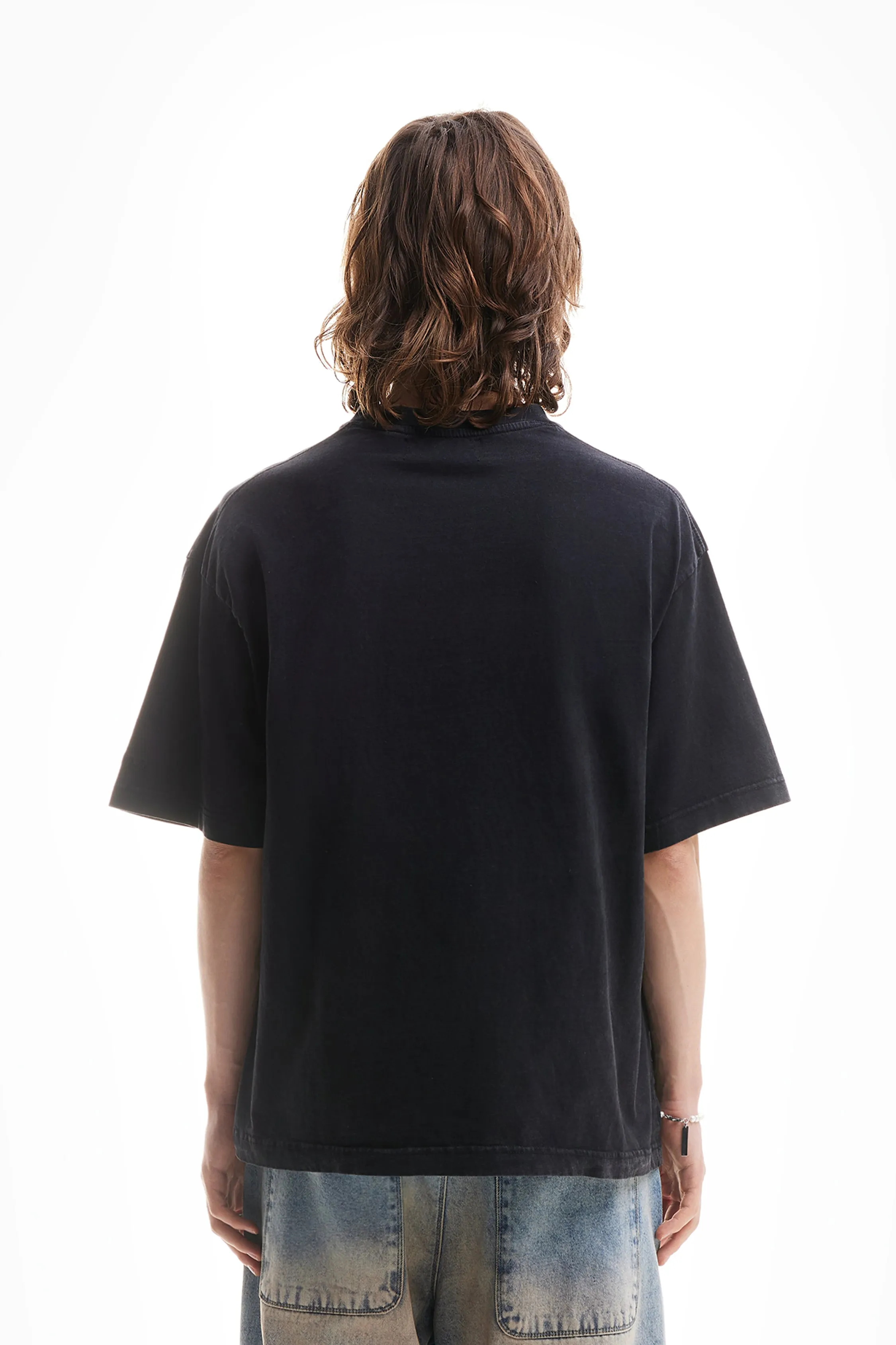 SWORD BLACK WASHED T-SHIRT