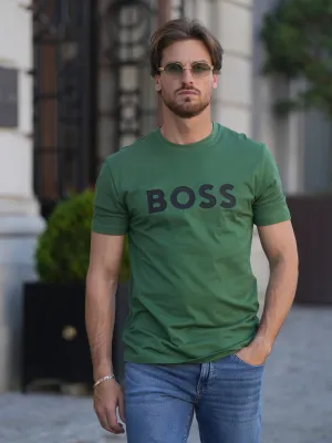 T-SHIRT JERSEY LOGO BOSS