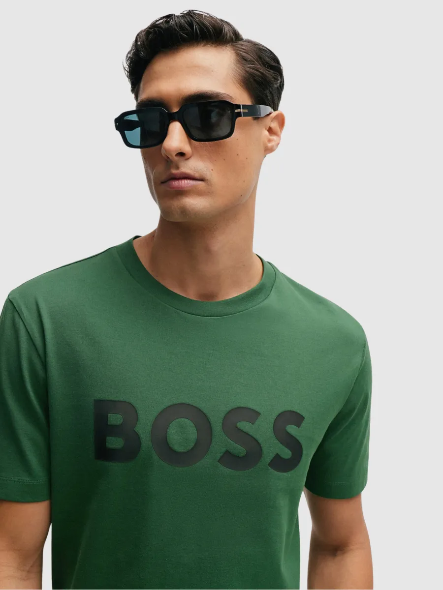 T-SHIRT JERSEY LOGO BOSS