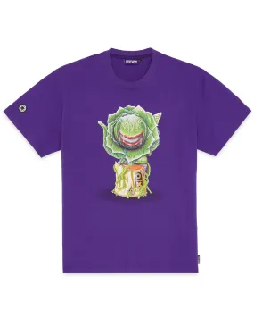 T-Shirt Uomo Octopus Feed Me Tee Viola