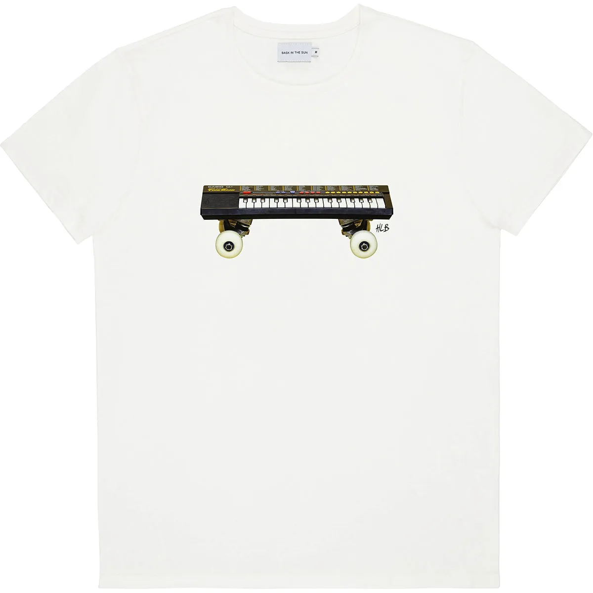 Tee-shirt Bask In The Sun Keyboard natural