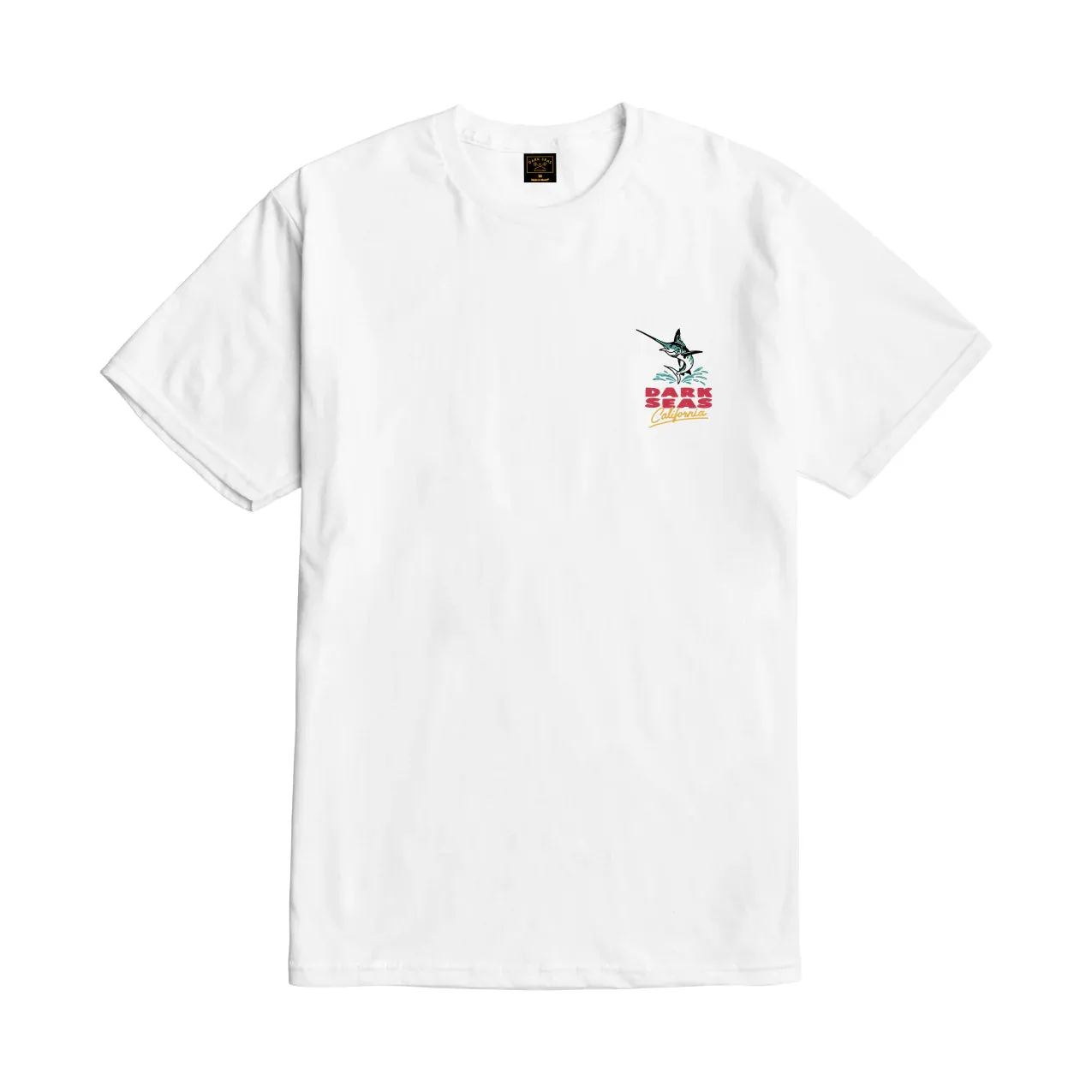 Tee-Shirt Dark Seas California Prenium white