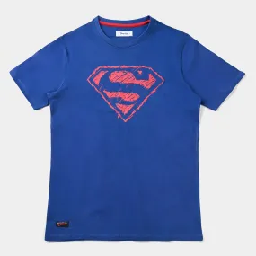 Teens Boys Cotton Jersey Tees H/S -Deep Blue