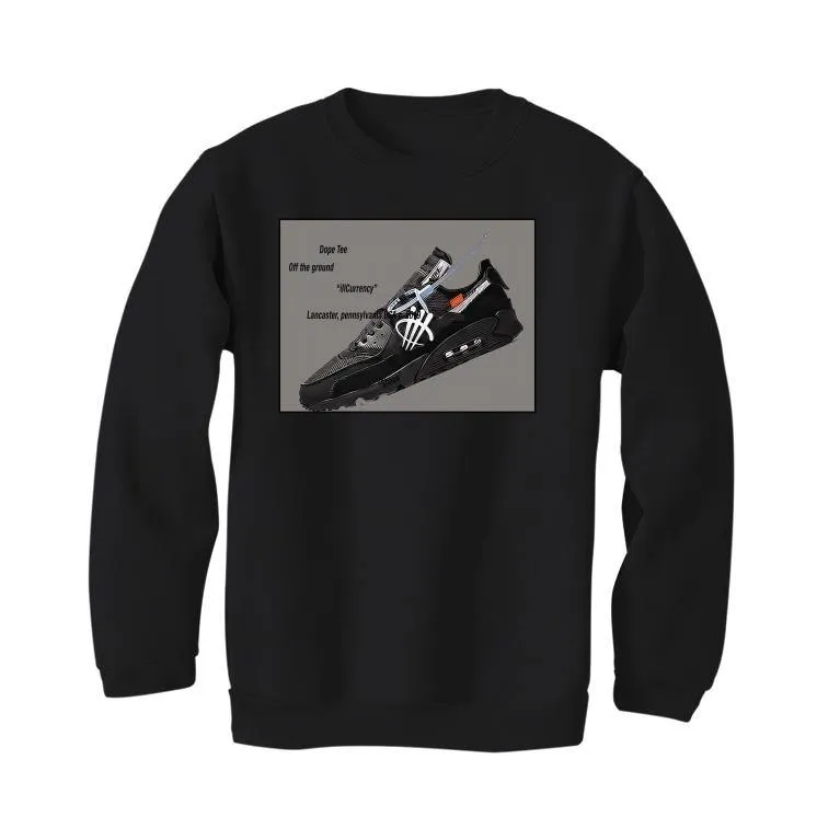 THE 10: NIKE AIR MAX and BLACK/WHITE 90 "OFF WHITE" Black T-Shirt (dope shoe black)