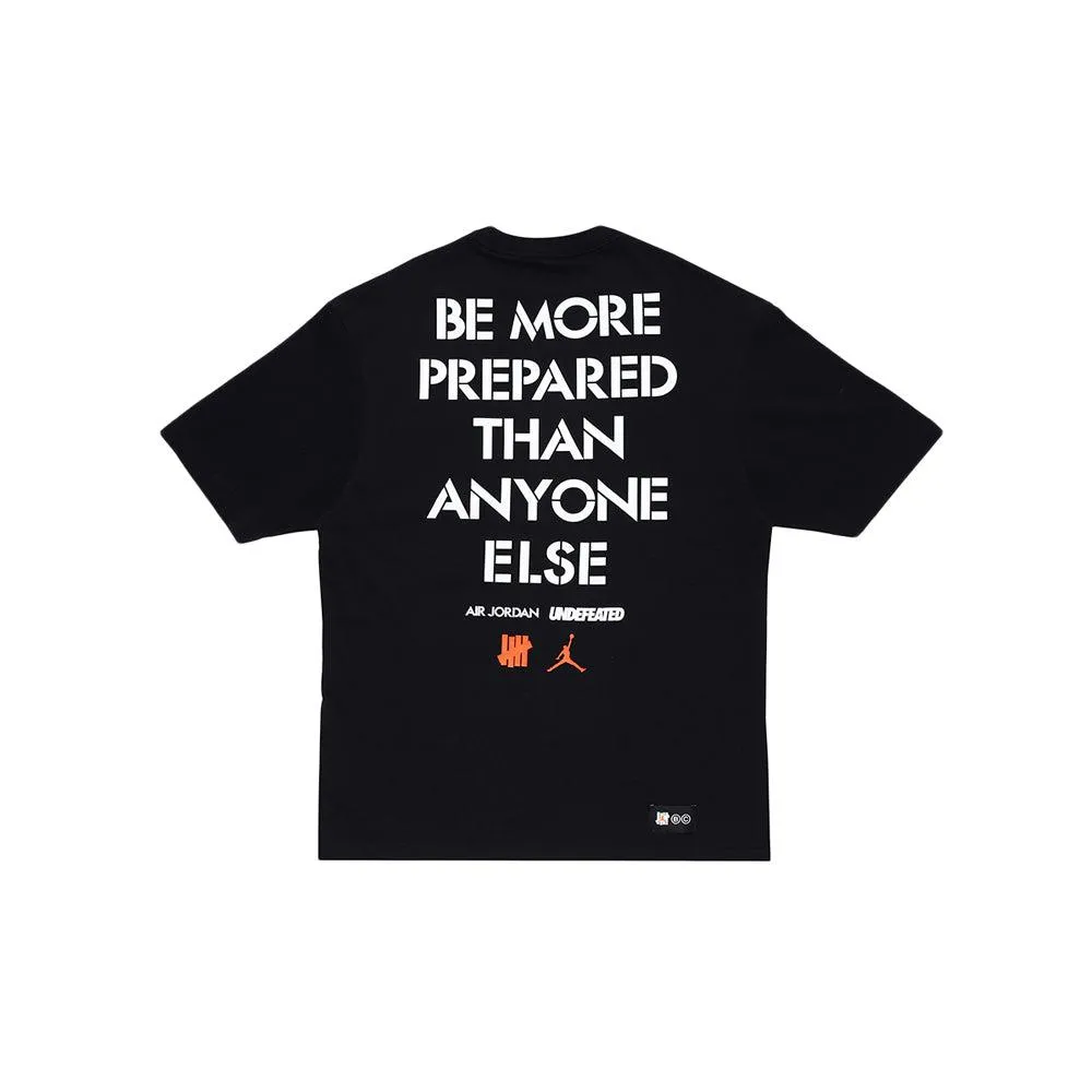 Undefeated x Air Jordan T-shirt Black