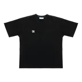 UNTITLED 003 [UN] LOGO T-SHIRT-BLACK