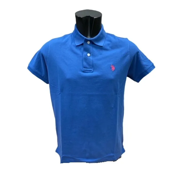 US Polo Assn Men's Polo Short Sleeve King 6142341029 137 blue 