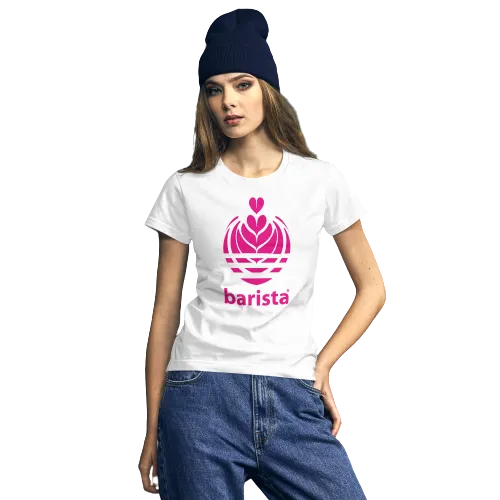 Womens Barista Rosetta T-shirt