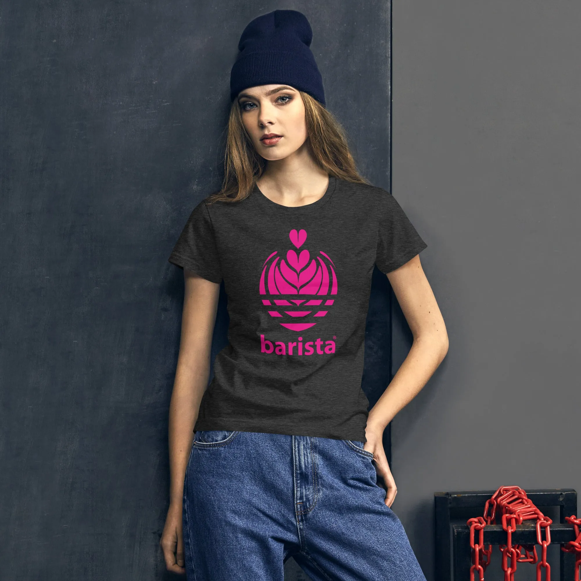 Womens Barista Rosetta T-shirt